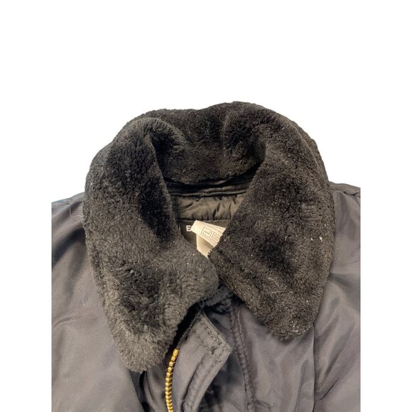 RefrigiWear Mens S/P Insulated Jacket Black Quilted Nylon SKU 9308 - Picture 9 of 14